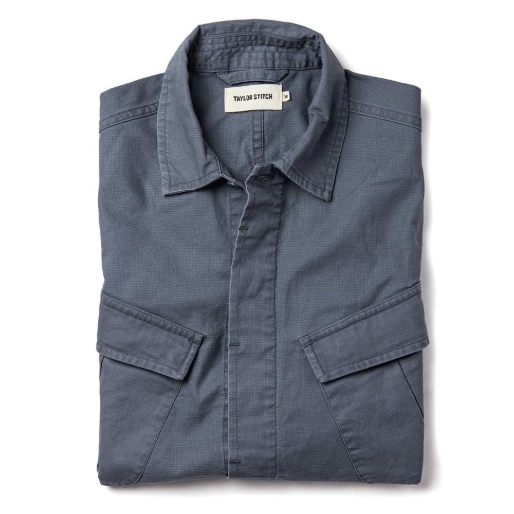 Taylor Stitch - The Jungle Shirt in Ocean